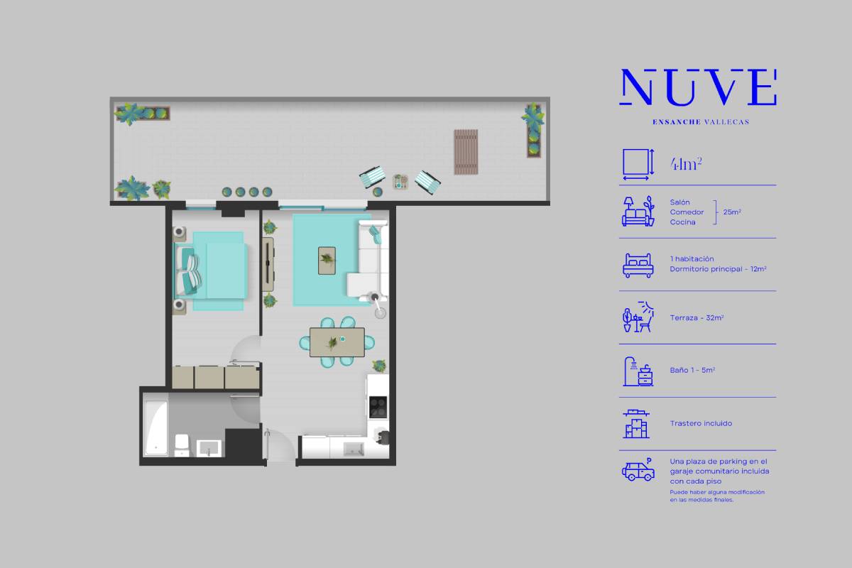 Mapa estructura vivienda | NUVE Vallecas